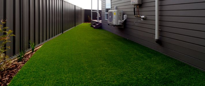 dura-grass synthetic turf in hopper crossing